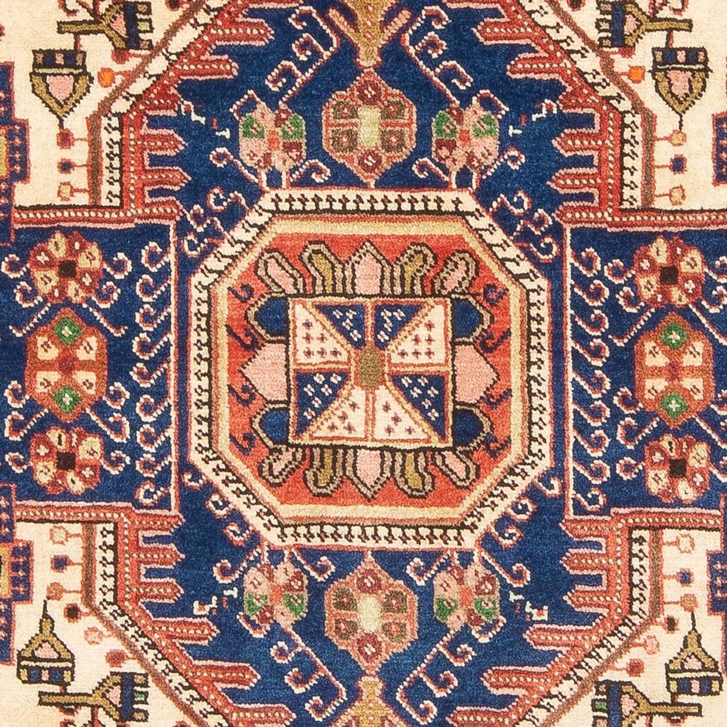 Perserteppich - Nomadic - 197 x 140 cm - blau