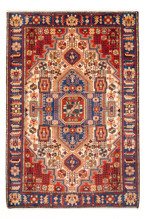 Perserteppich - Nomadic - 197 x 145 cm - blau