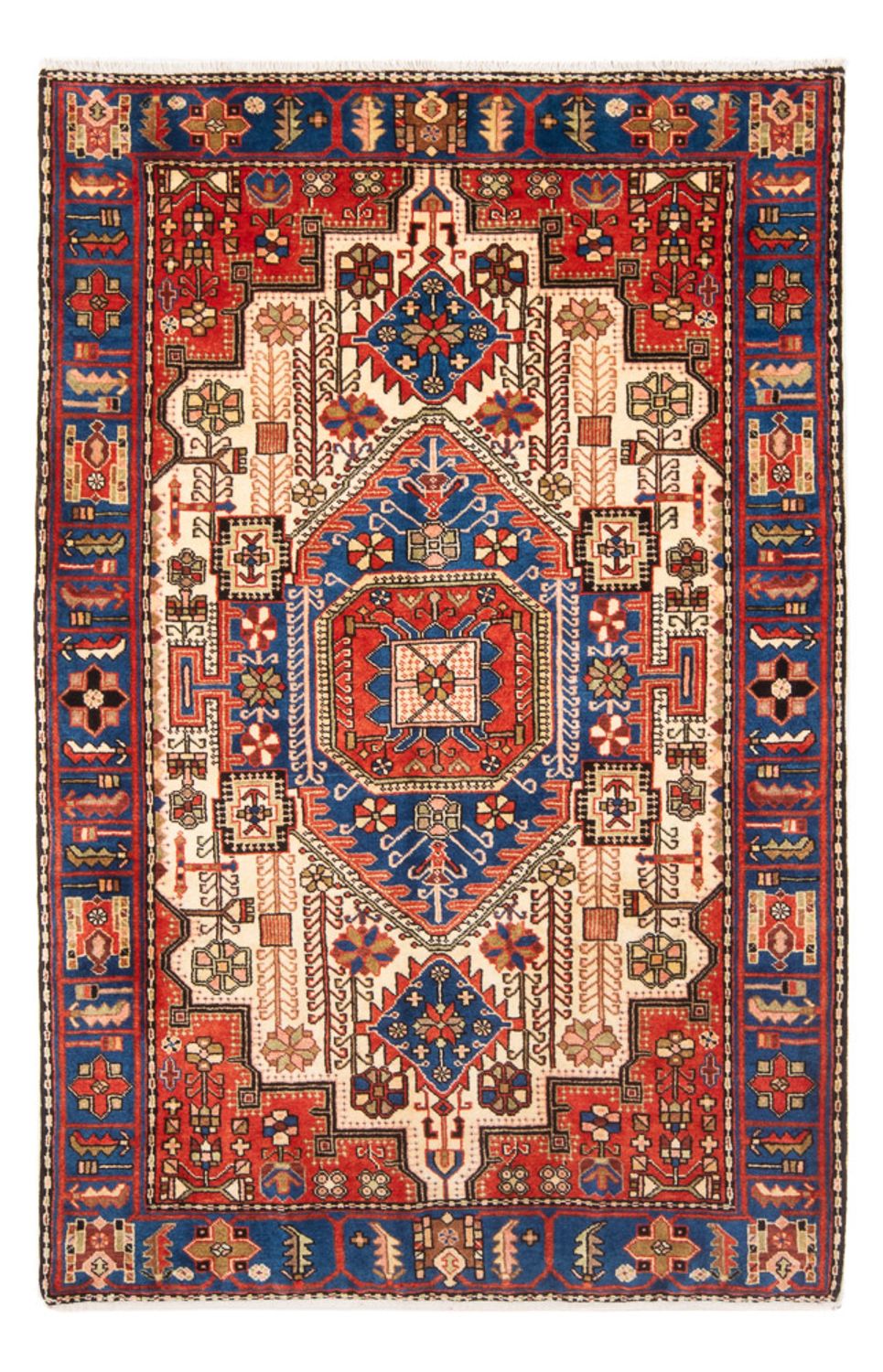 Perserteppich - Nomadic - 200 x 136 cm - blau