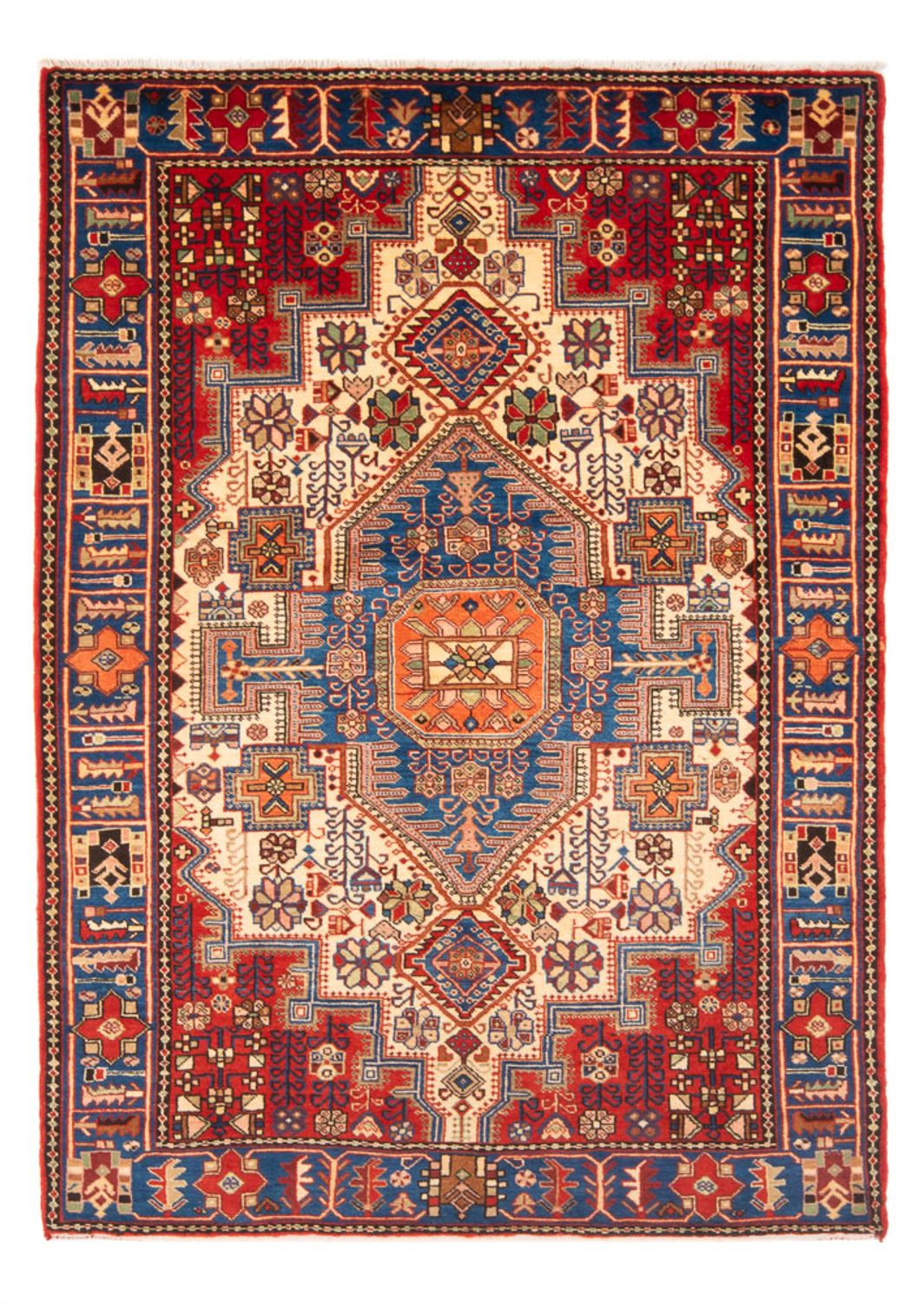 Perserteppich - Nomadic - 205 x 140 cm - blau