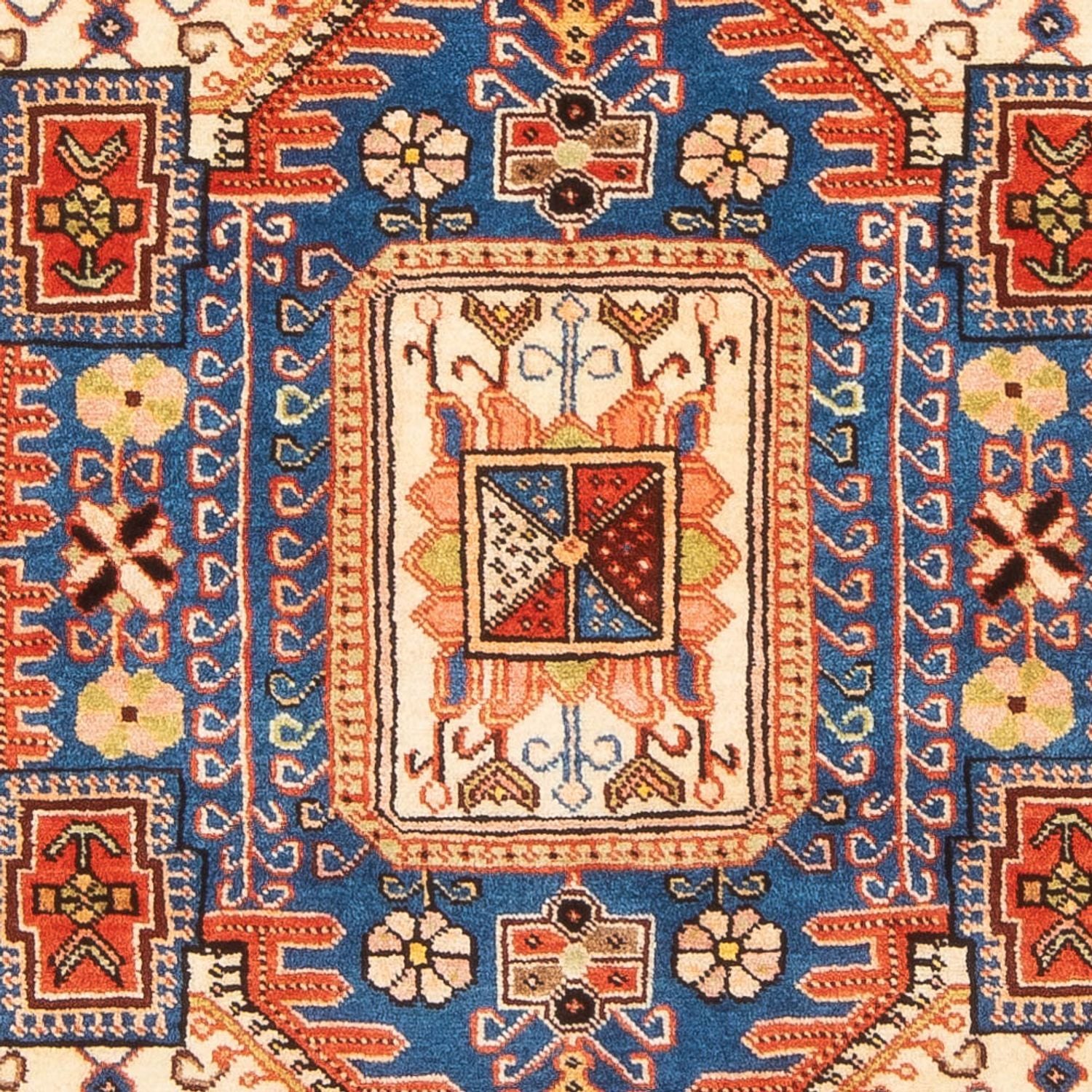 Perserteppich - Nomadic - 203 x 142 cm - blau