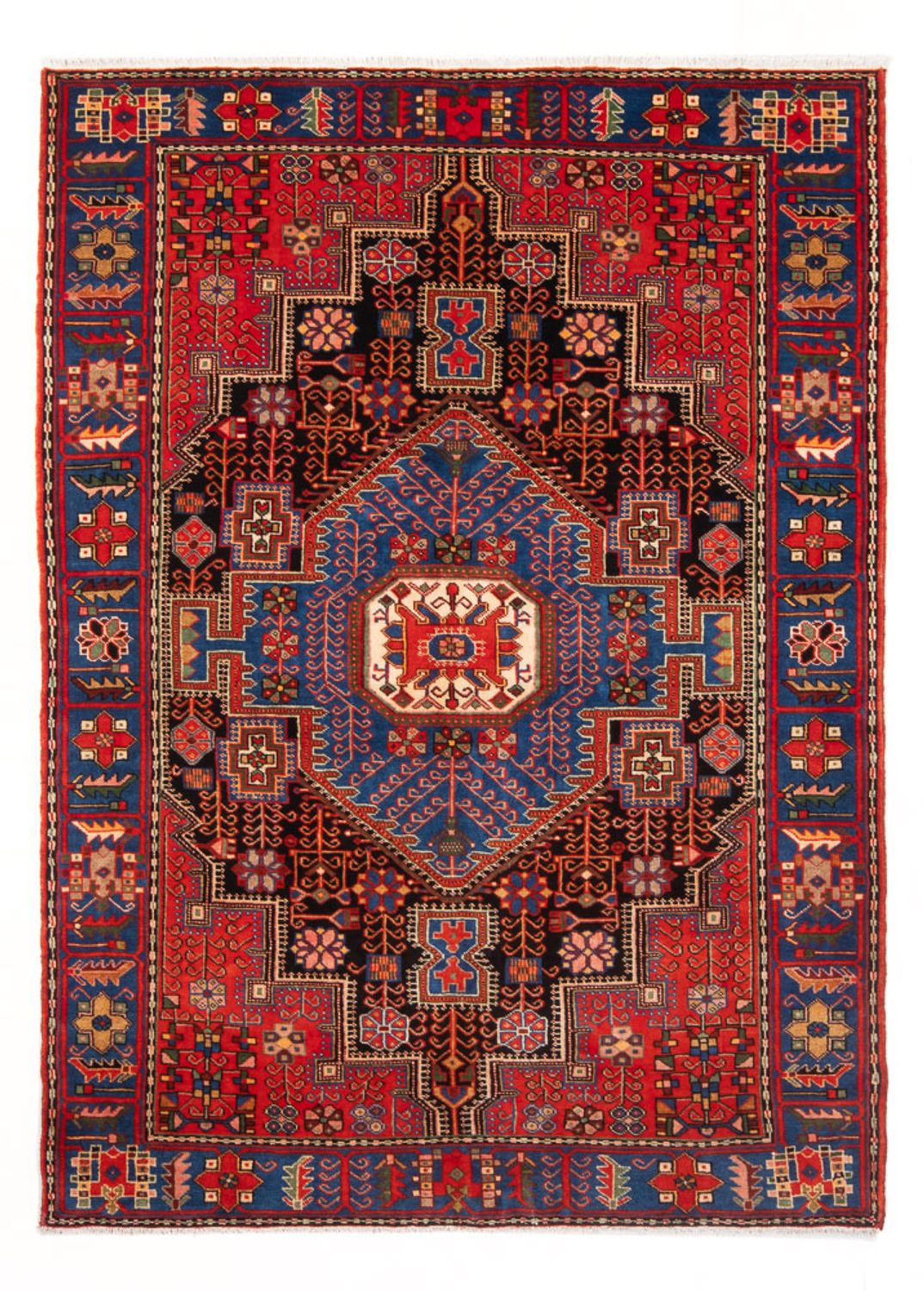 Perserteppich - Nomadic - 200 x 140 cm - blau