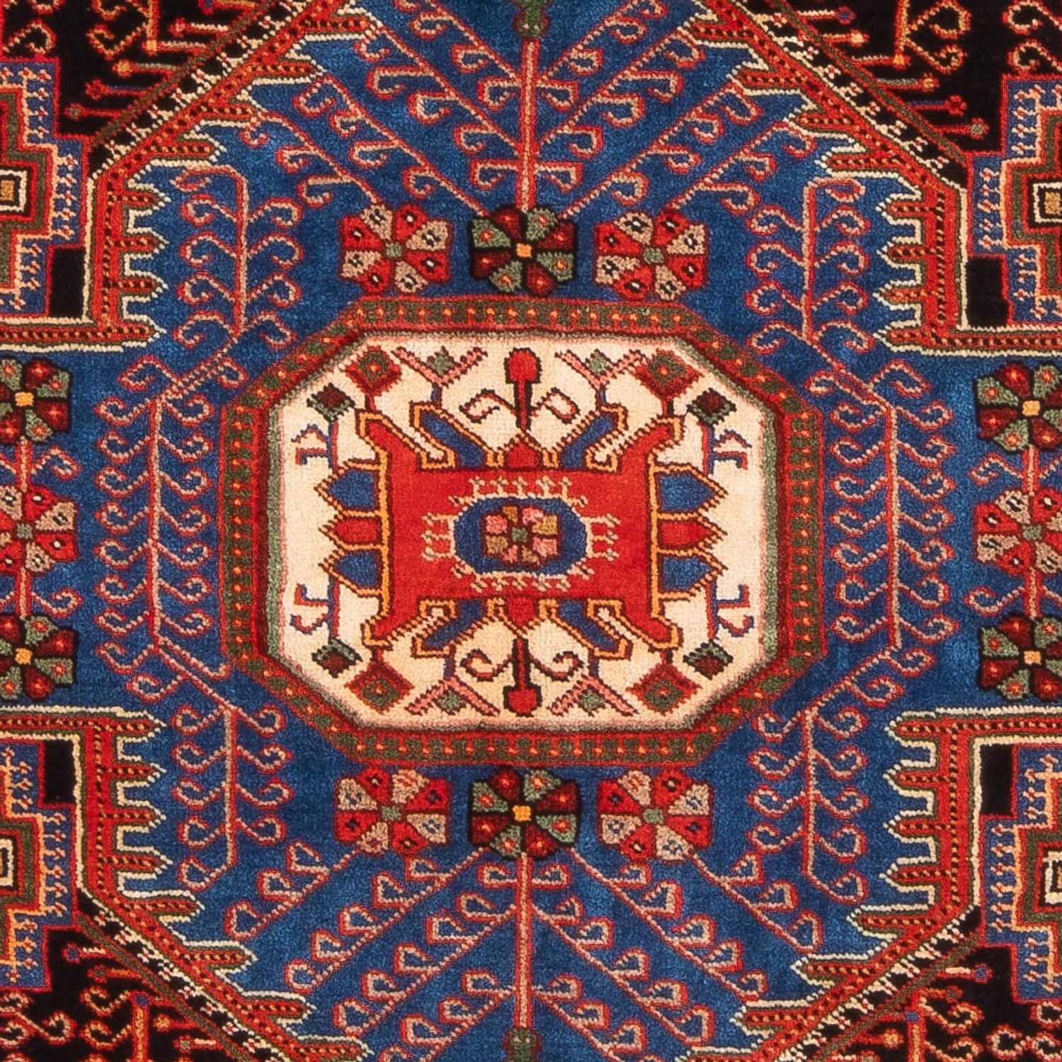Perserteppich - Nomadic - 200 x 140 cm - blau