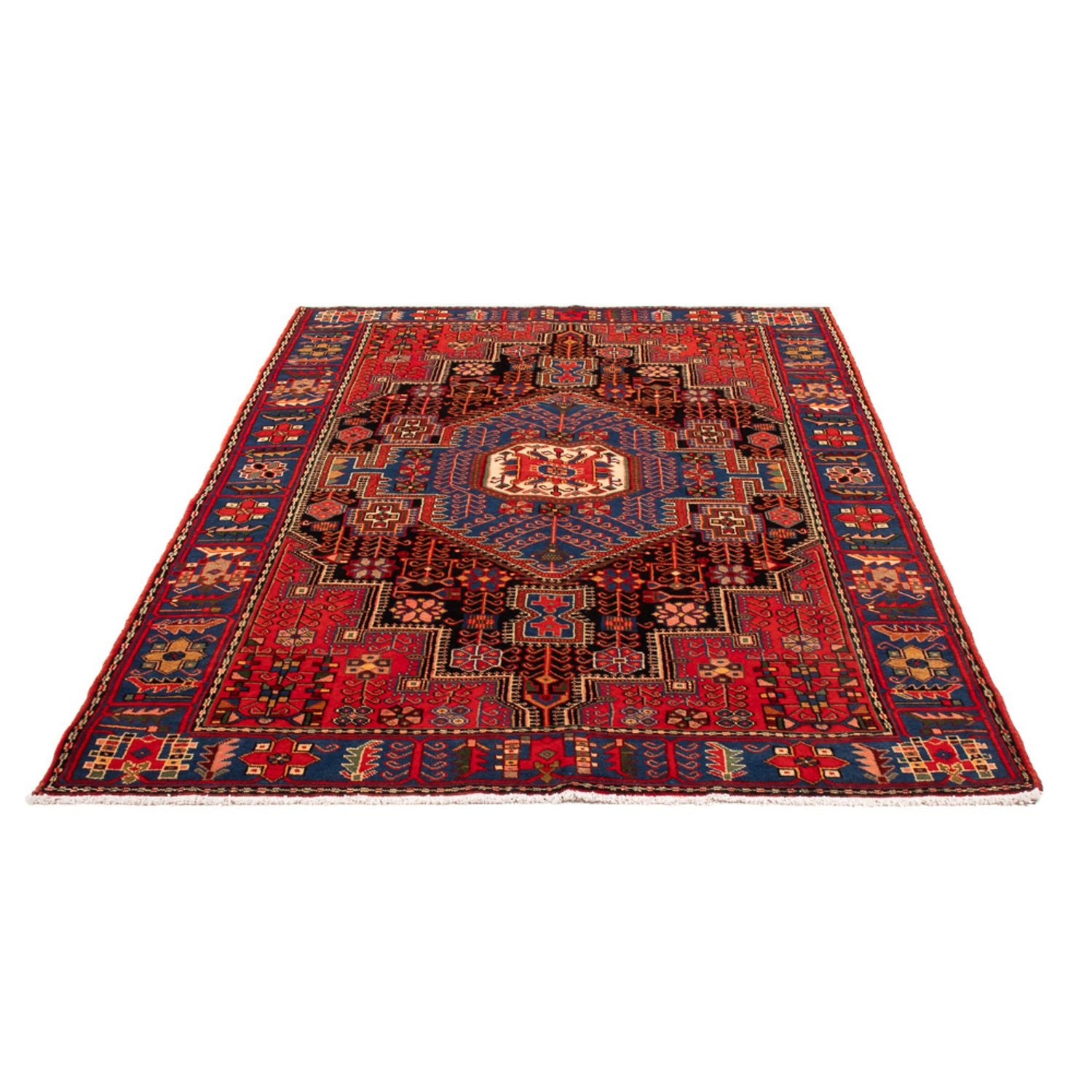 Perserteppich - Nomadic - 200 x 140 cm - blau