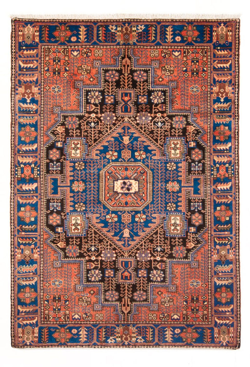 Perserteppich - Nomadic - 200 x 146 cm - blau