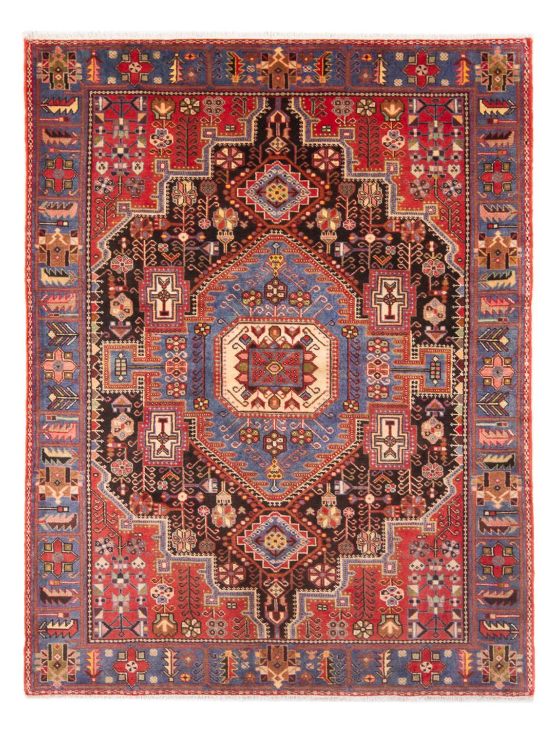 Perserteppich - Nomadic - 200 x 150 cm - blau