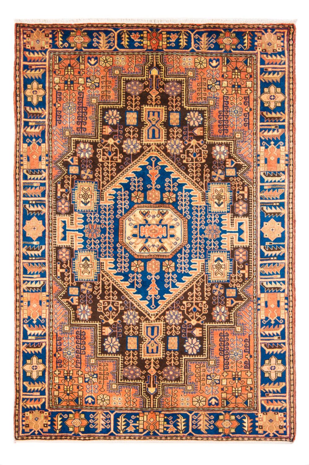 Perserteppich - Nomadic - 200 x 150 cm - blau