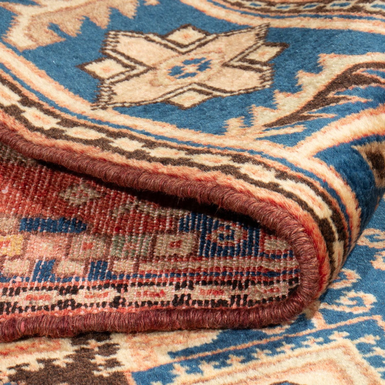 Perserteppich - Nomadic - 200 x 150 cm - blau