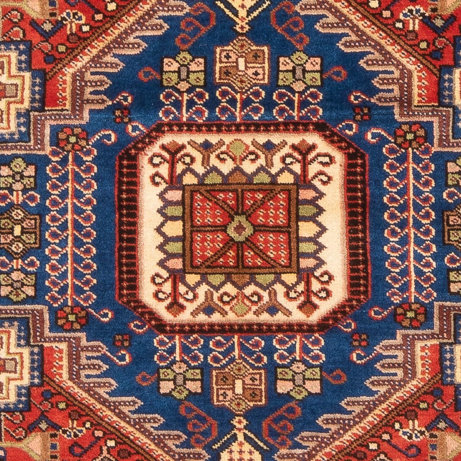 Perserteppich - Nomadic - 197 x 150 cm - blau