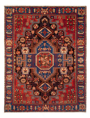 Perserteppich - Nomadic - 187 x 136 cm - bordeauxrot