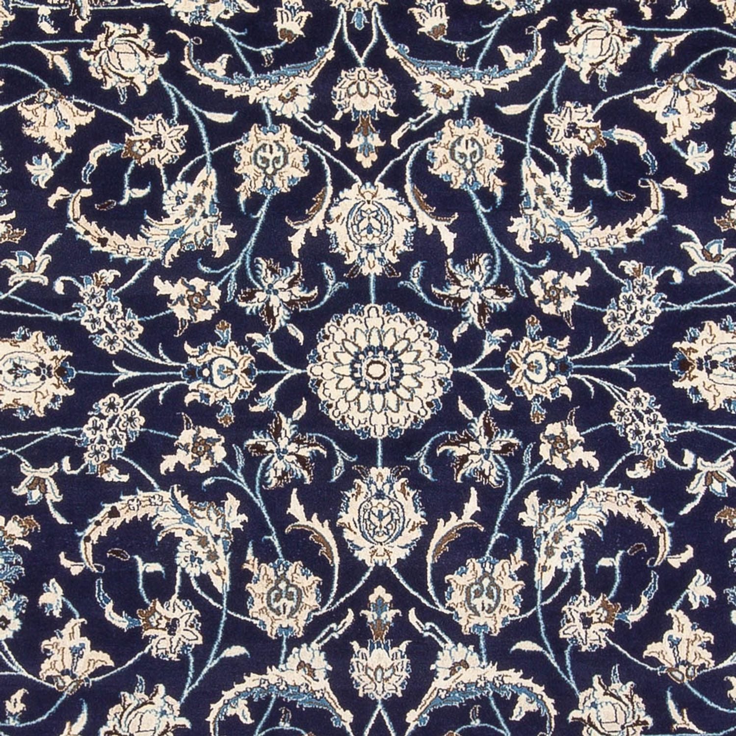 Perserteppich - Nain - 405 x 292 cm - dunkelblau