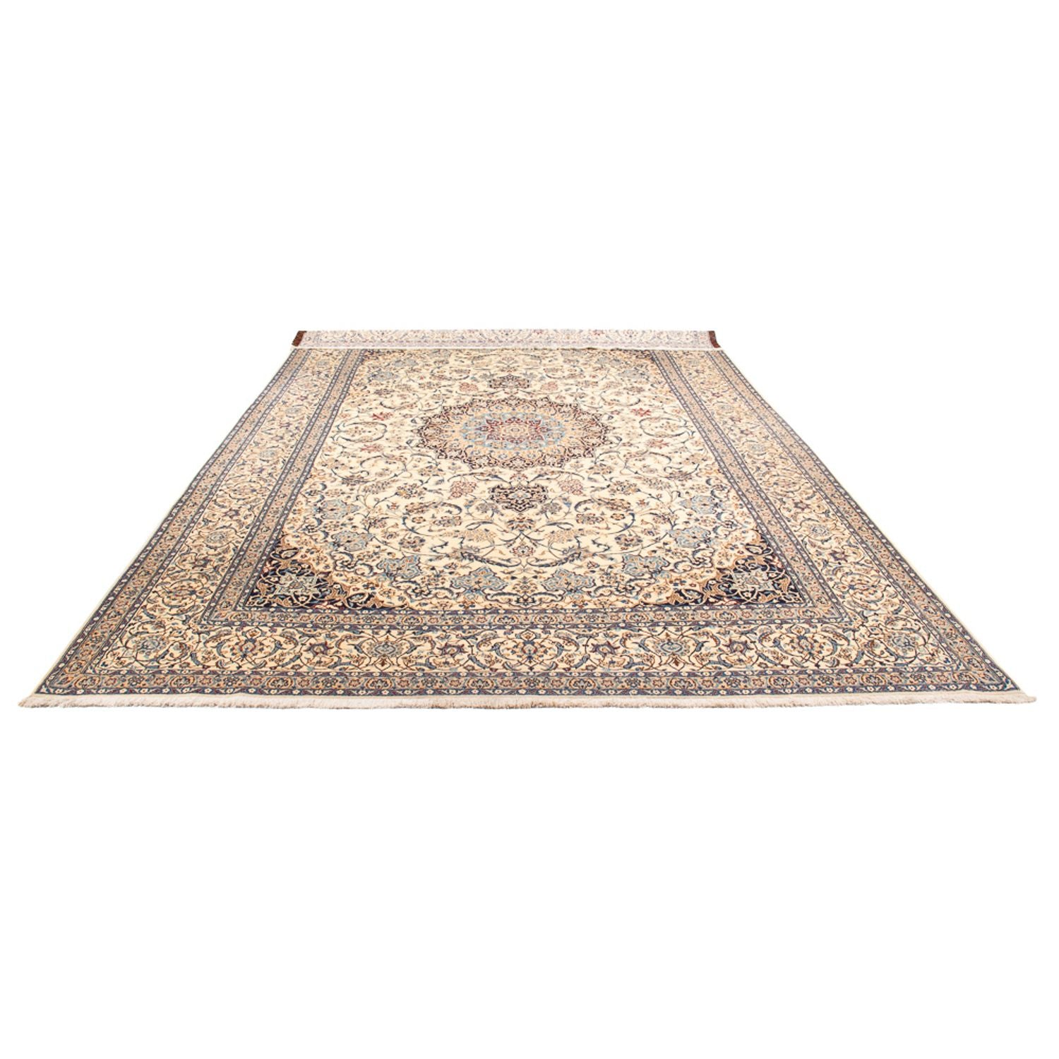 Perserteppich - Nain - 460 x 305 cm - hellbeige