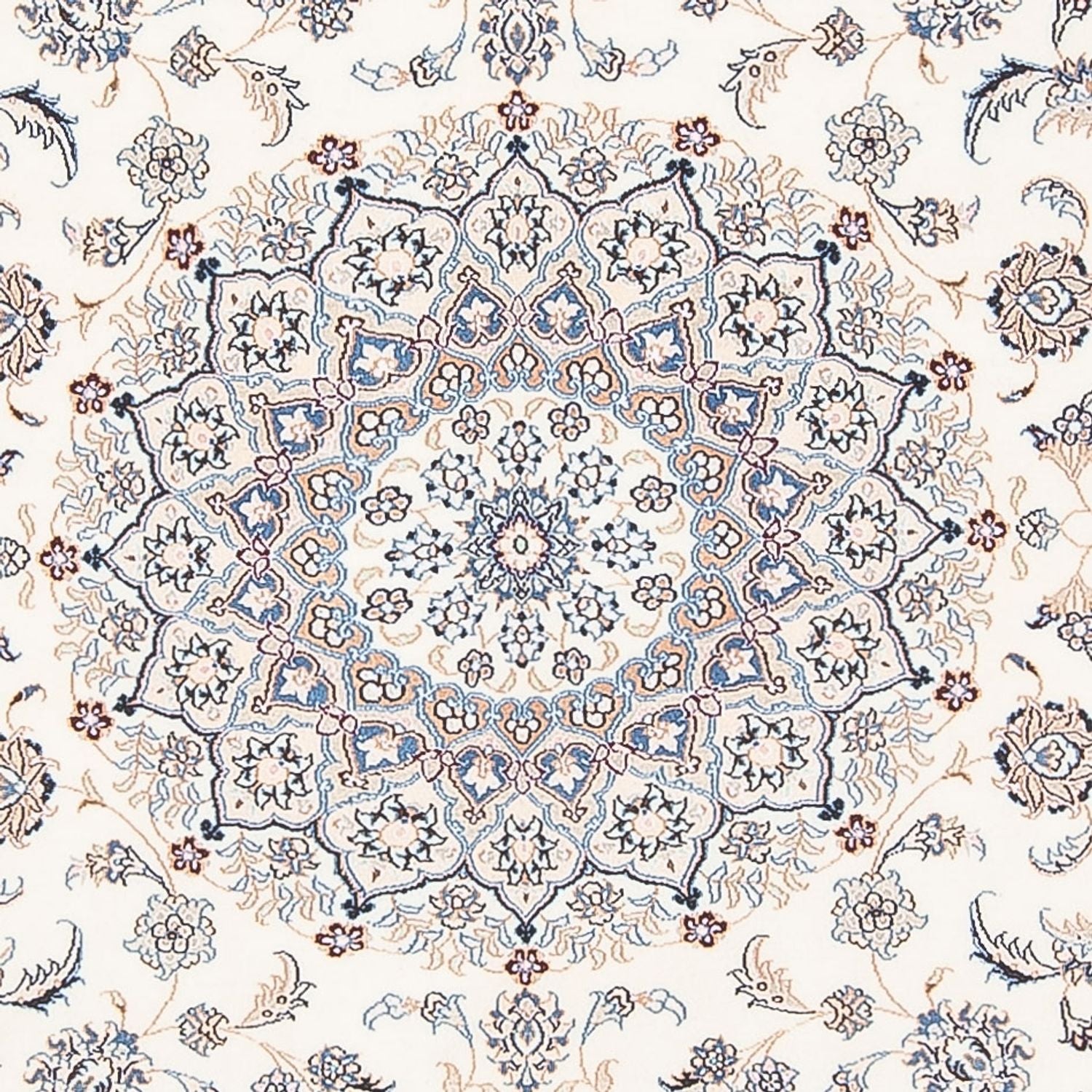 Perserteppich - Nain - Premium - 207 x 150 cm - creme