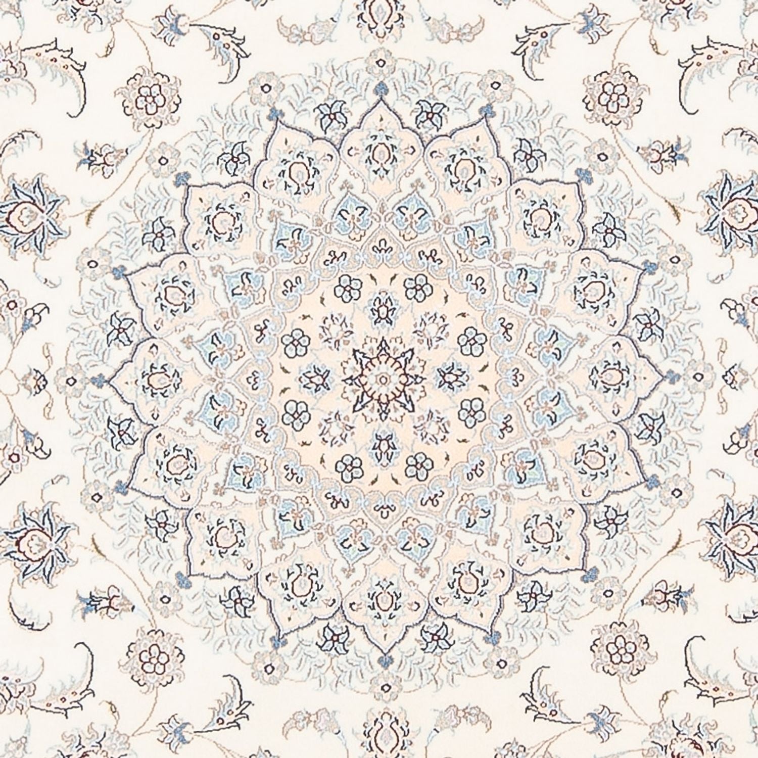Perserteppich - Nain - Premium - 206 x 155 cm - creme