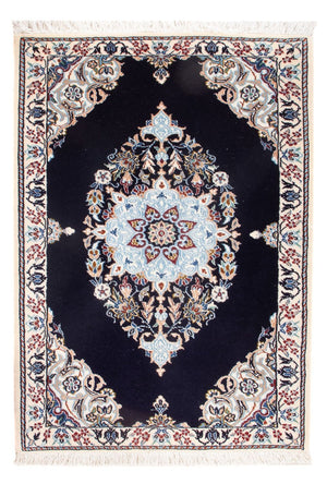 Perserteppich - Nain - Premium - 75 x 50 cm - hellblau