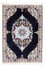 Perserteppich - Nain - Premium - 75 x 50 cm - hellblau