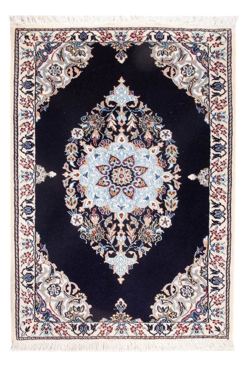 Perserteppich - Nain - Premium - 75 x 50 cm - hellblau