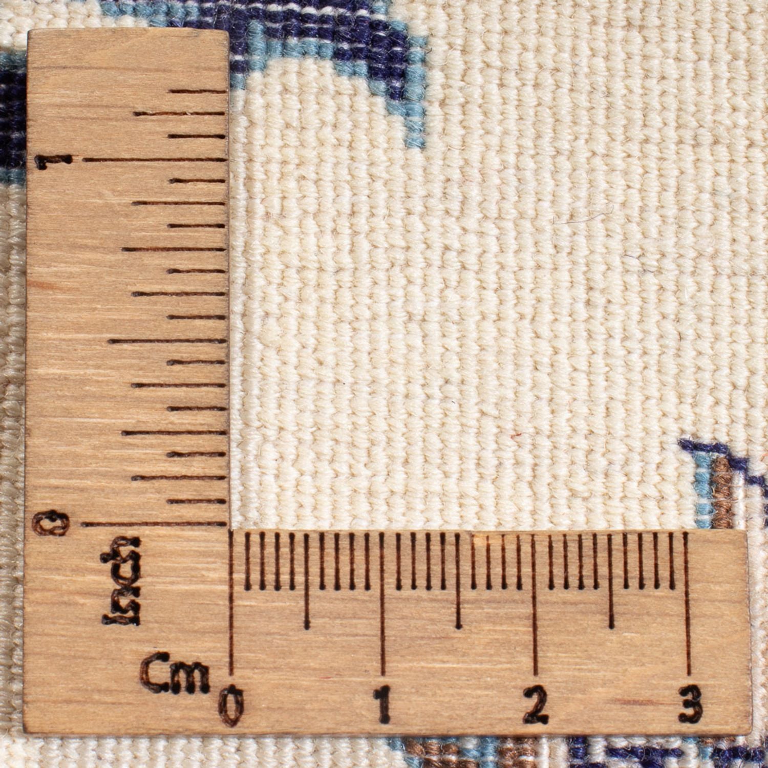 Perserteppich - Nain - Premium - 80 x 50 cm - creme