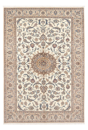 Perserteppich - Nain - Premium - 203 x 127 cm - hellbeige