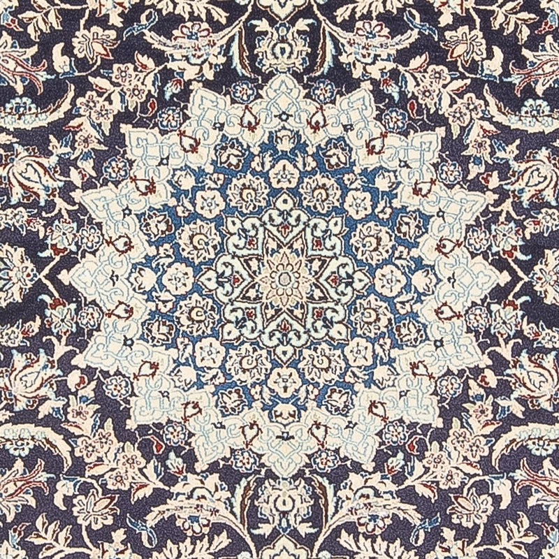 Perserteppich - Nain - Premium - 195 x 130 cm - dunkelblau