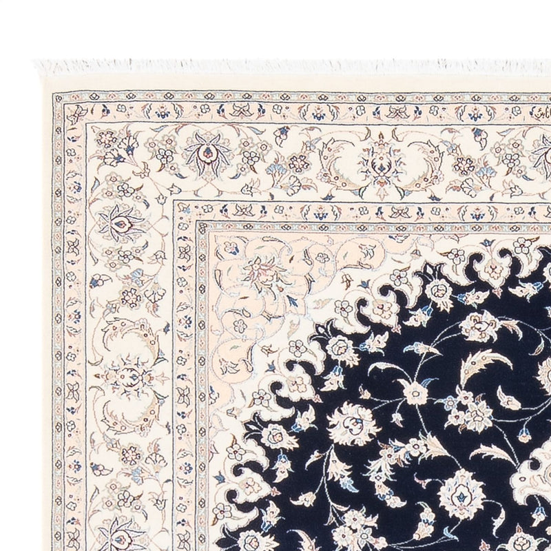 Perserteppich - Nain - Premium - 198 x 132 cm - dunkelblau