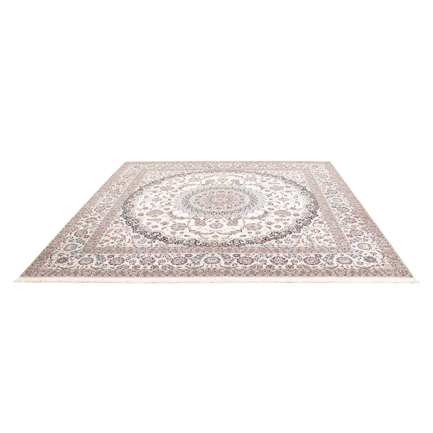 Perserteppich - Nain - Premium - 260 x 257 cm - creme
