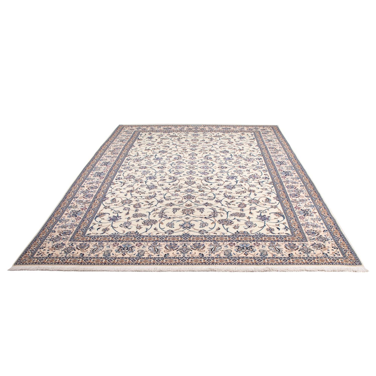 Perserteppich - Nain - Premium - 305 x 204 cm - creme