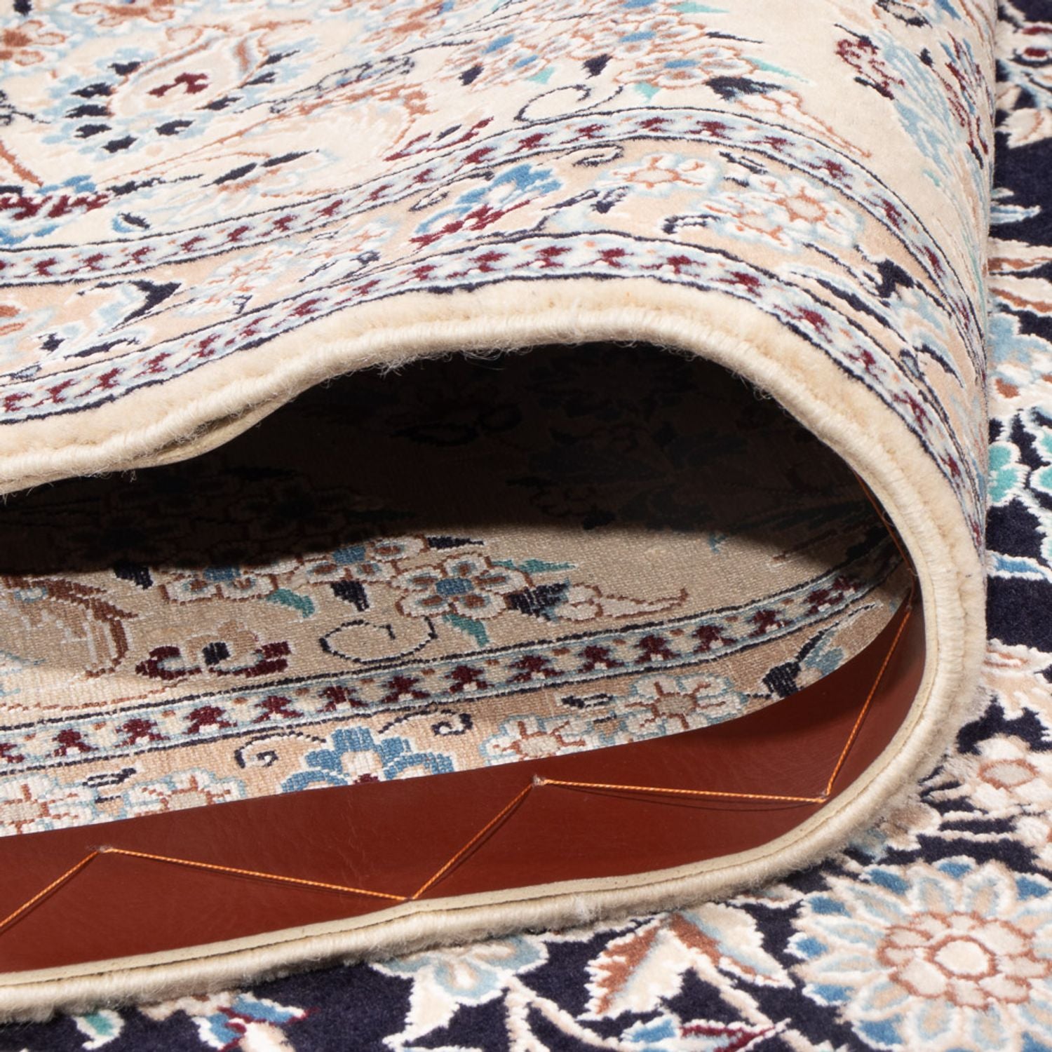 Perserteppich - Nain - Premium - 302 x 200 cm - dunkelblau