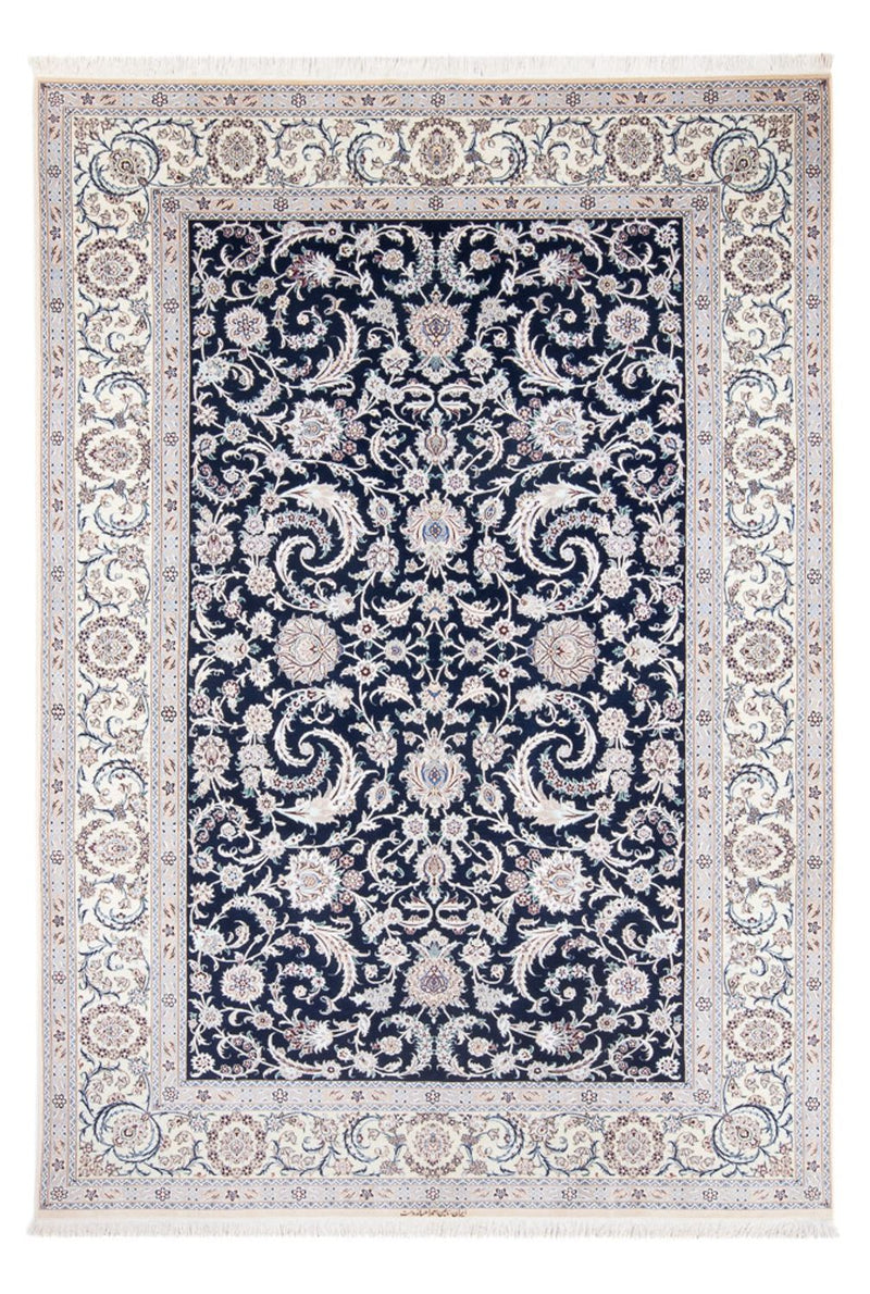 Perserteppich - Nain - Premium - 298 x 195 cm - dunkelblau