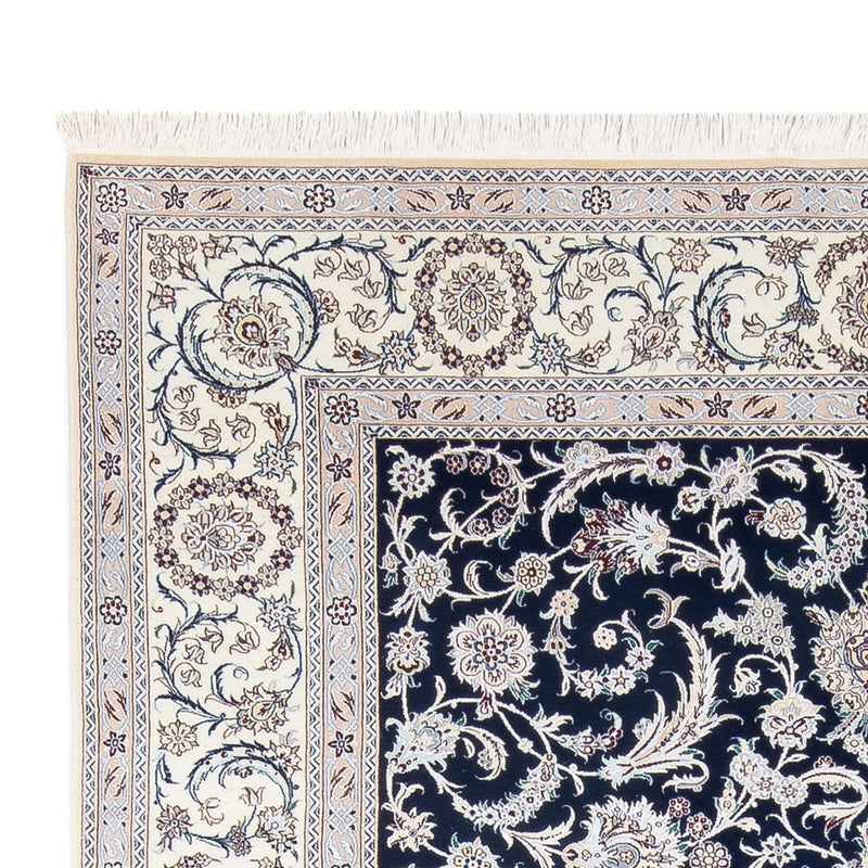 Perserteppich - Nain - Premium - 298 x 195 cm - dunkelblau