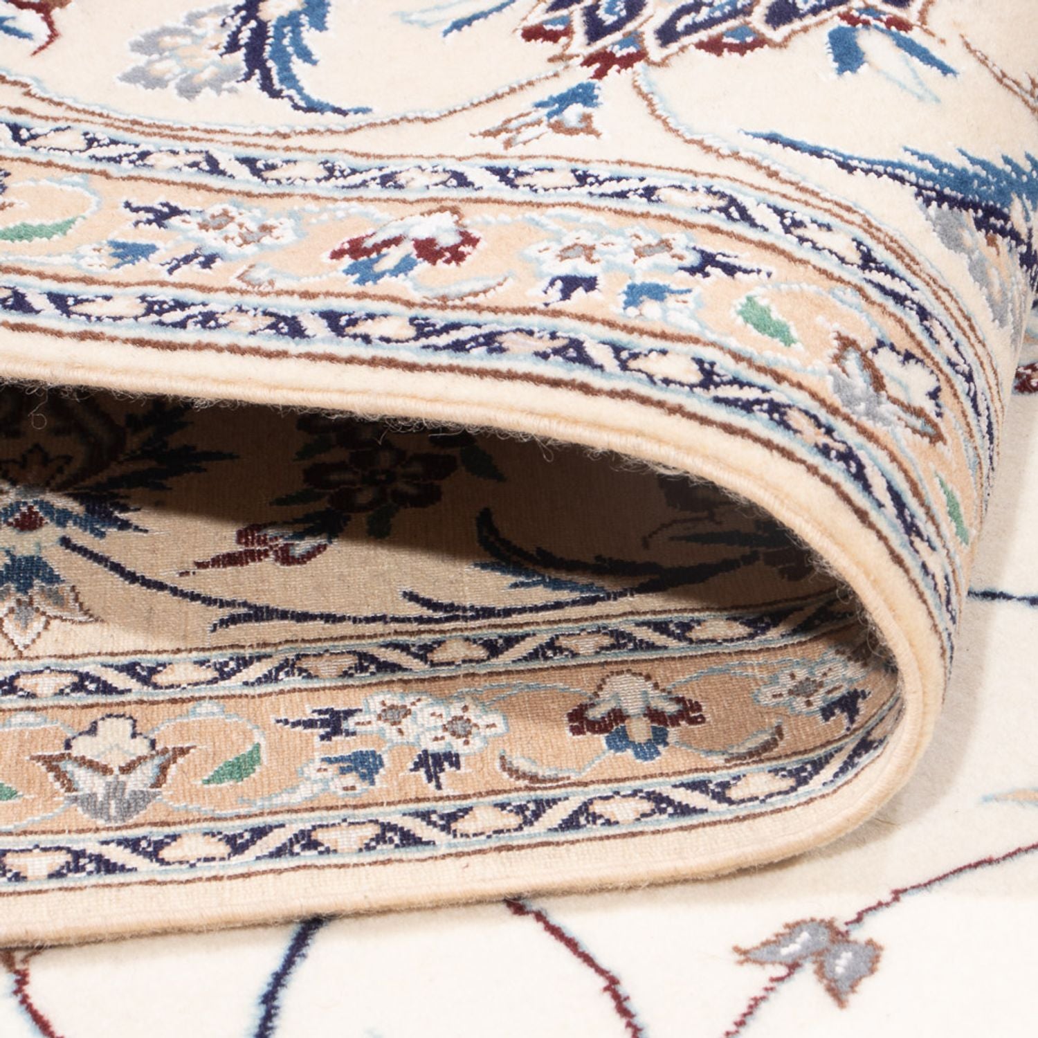 Perserteppich - Nain - Premium - 312 x 204 cm - creme