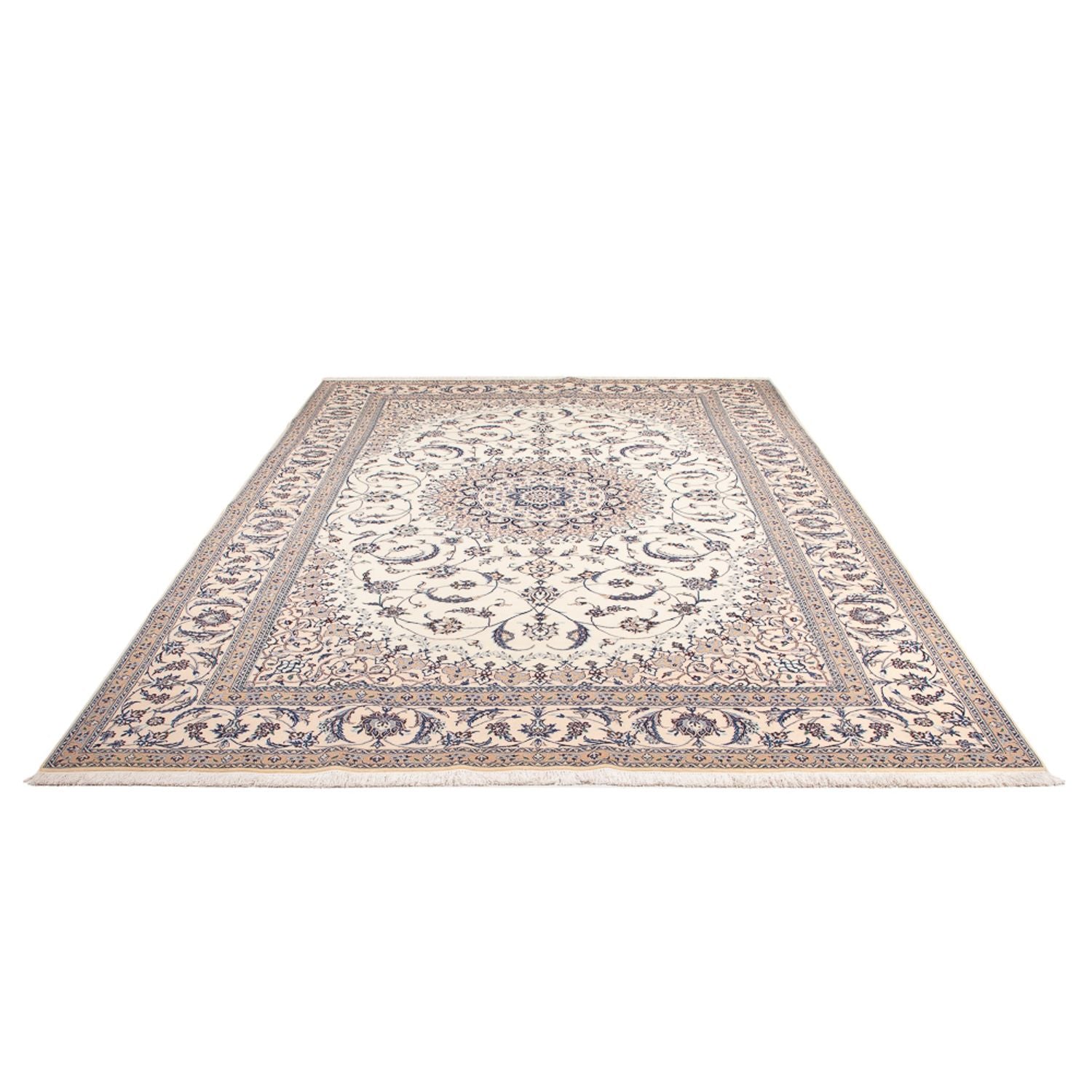 Perserteppich - Nain - Premium - 312 x 204 cm - creme