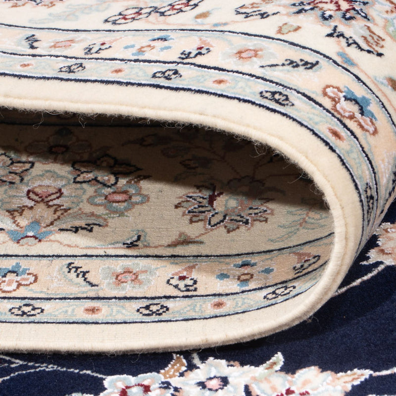 Perserteppich - Nain - Premium - 203 x 151 cm - dunkelblau