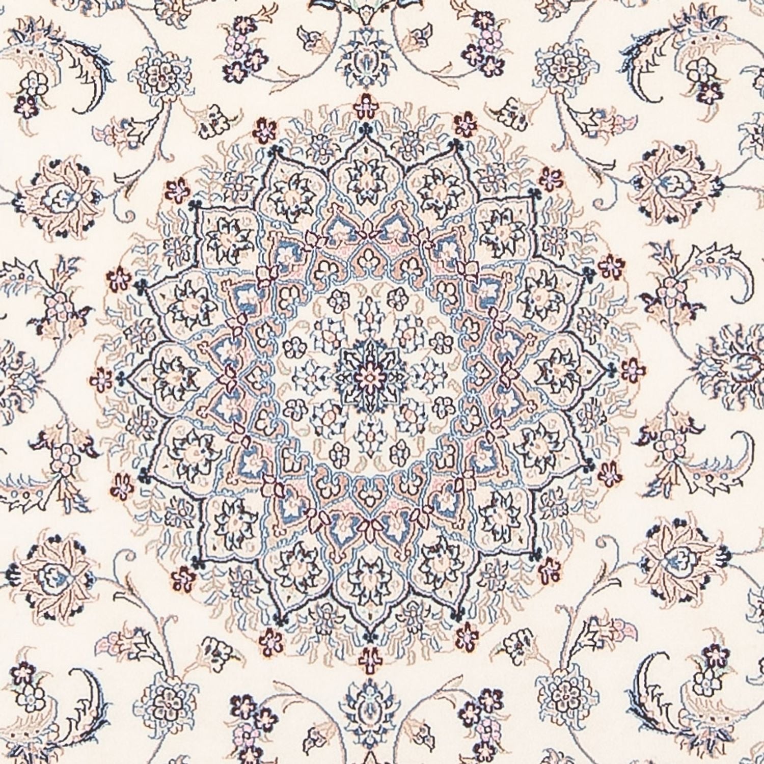 Perserteppich - Nain - Premium - 205 x 135 cm - creme