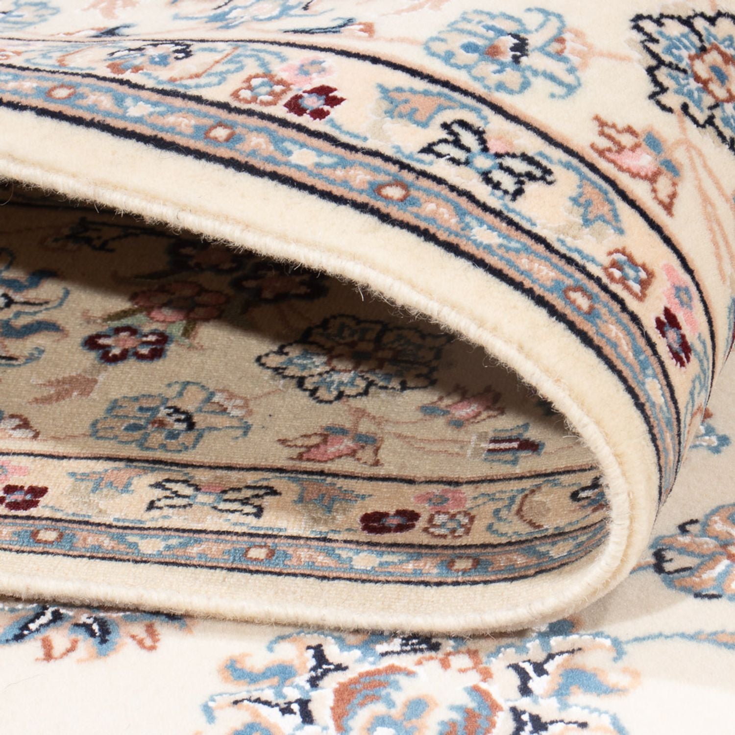 Perserteppich - Nain - Premium - 205 x 135 cm - creme