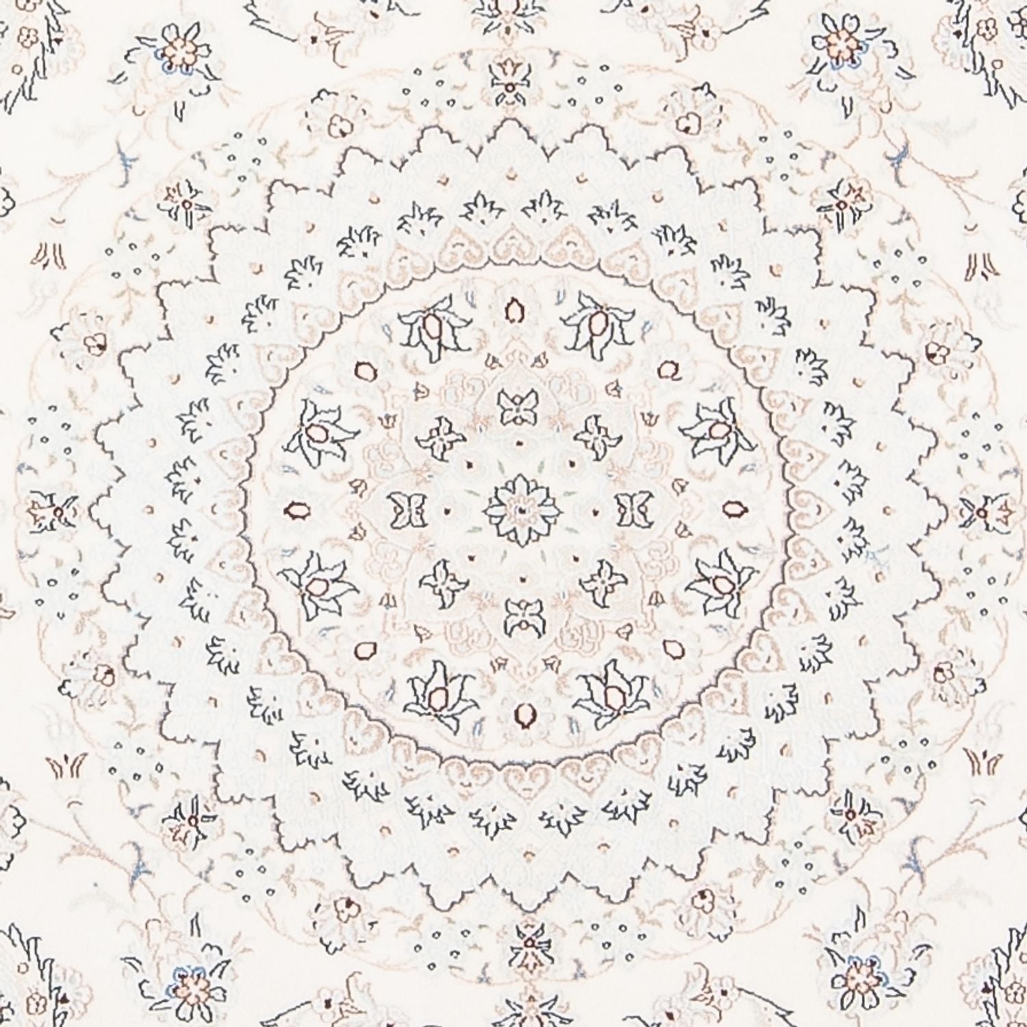 Perserteppich - Nain - Premium - 236 x 170 cm - creme