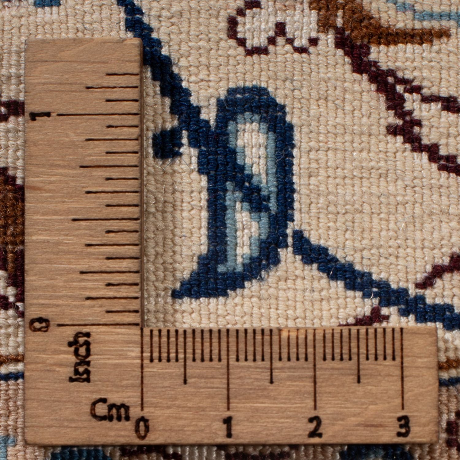 Perserteppich - Nain - Premium - 240 x 165 cm - dunkelblau