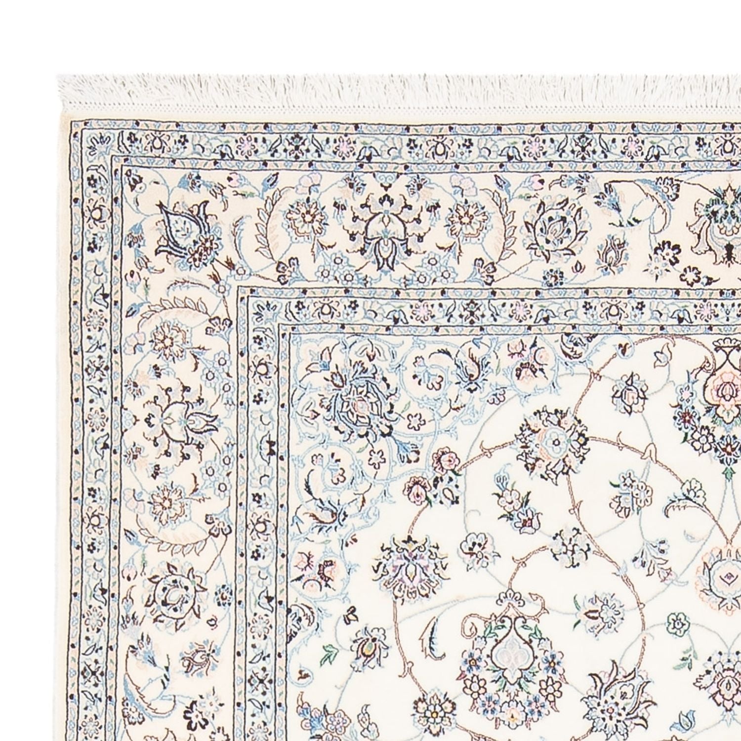 Perserteppich - Nain - Premium - 240 x 155 cm - creme