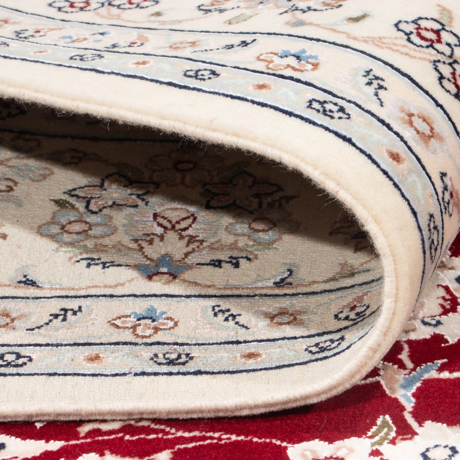 Perserteppich - Nain - Premium - 195 x 155 cm - rot