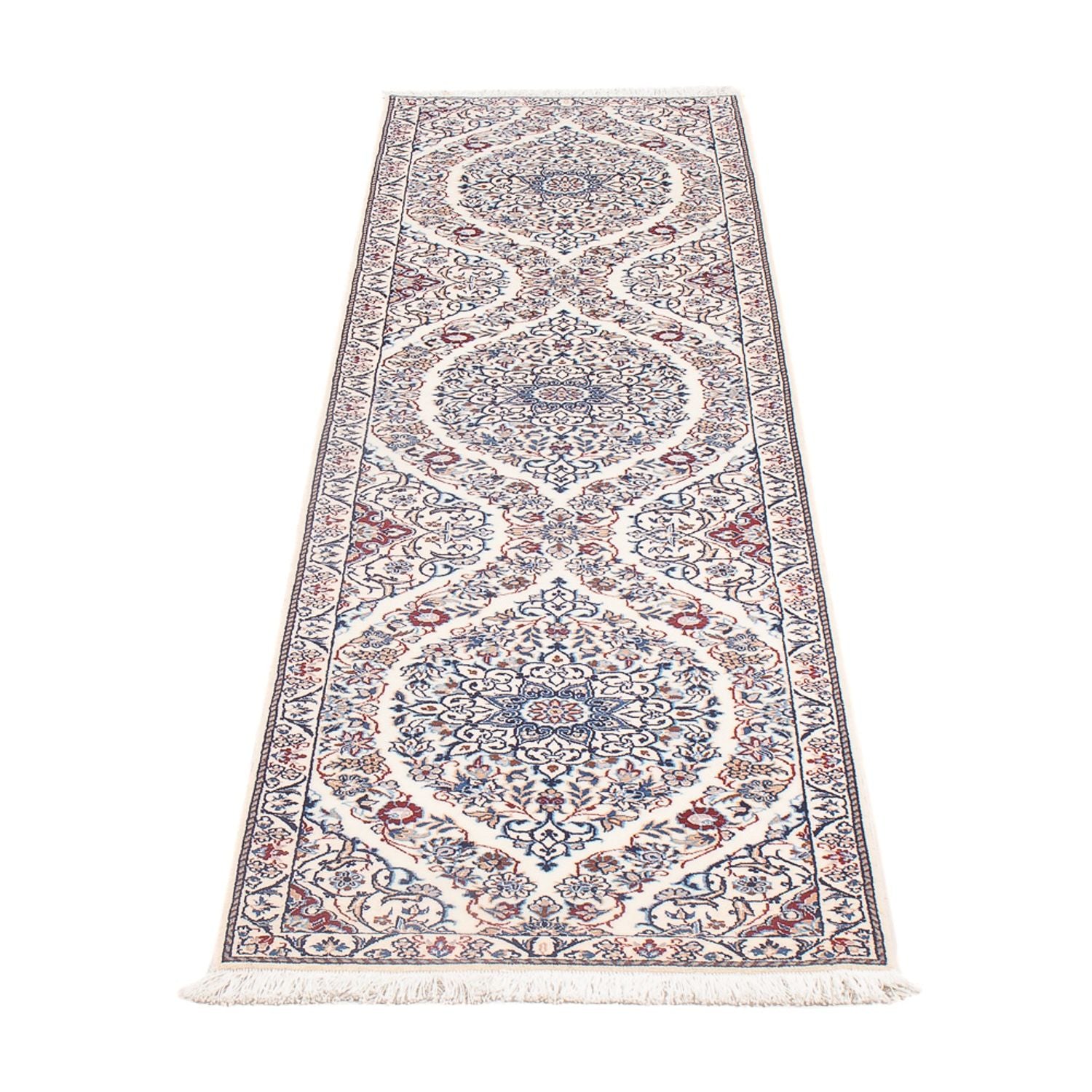 Läufer Perser - Nain - Premium - 209 x 49 cm - dunkelbeige