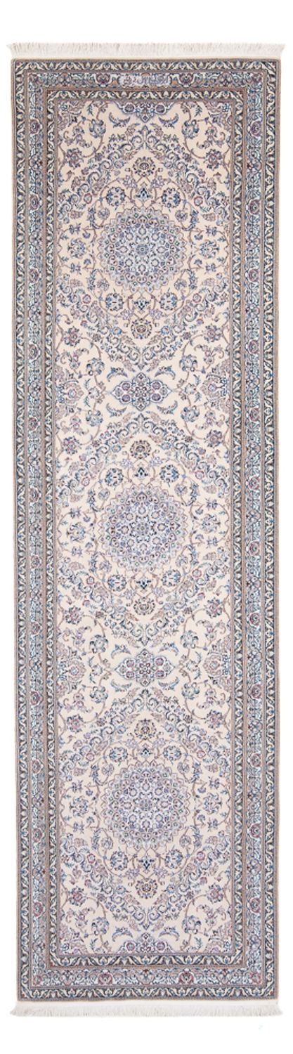 Läufer Perser - Nain - Premium - 315 x 91 cm - grau