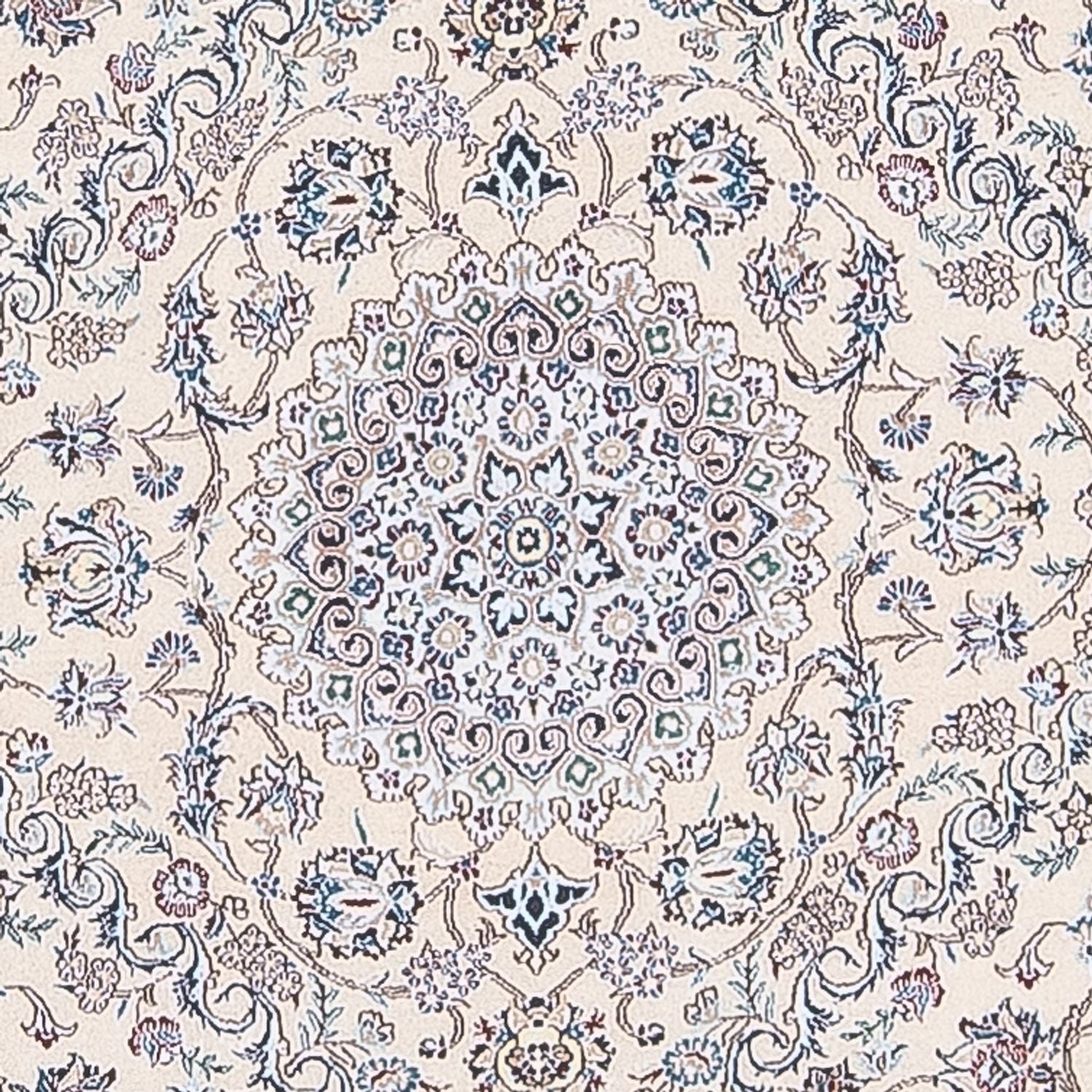 Läufer Perser - Nain - Premium - 315 x 91 cm - grau