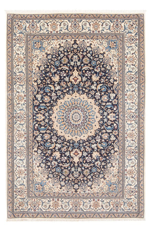 Perserteppich - Nain - Premium - 202 x 129 cm - dunkelblau