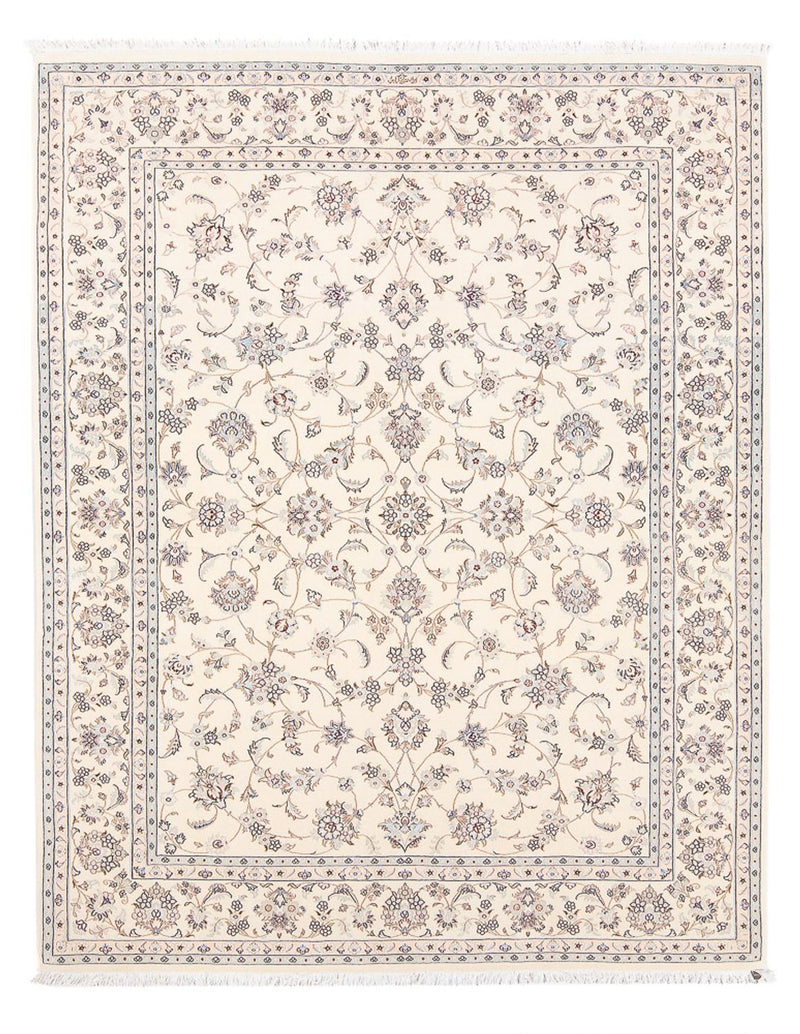 Perserteppich - Nain - Premium - 198 x 150 cm - creme