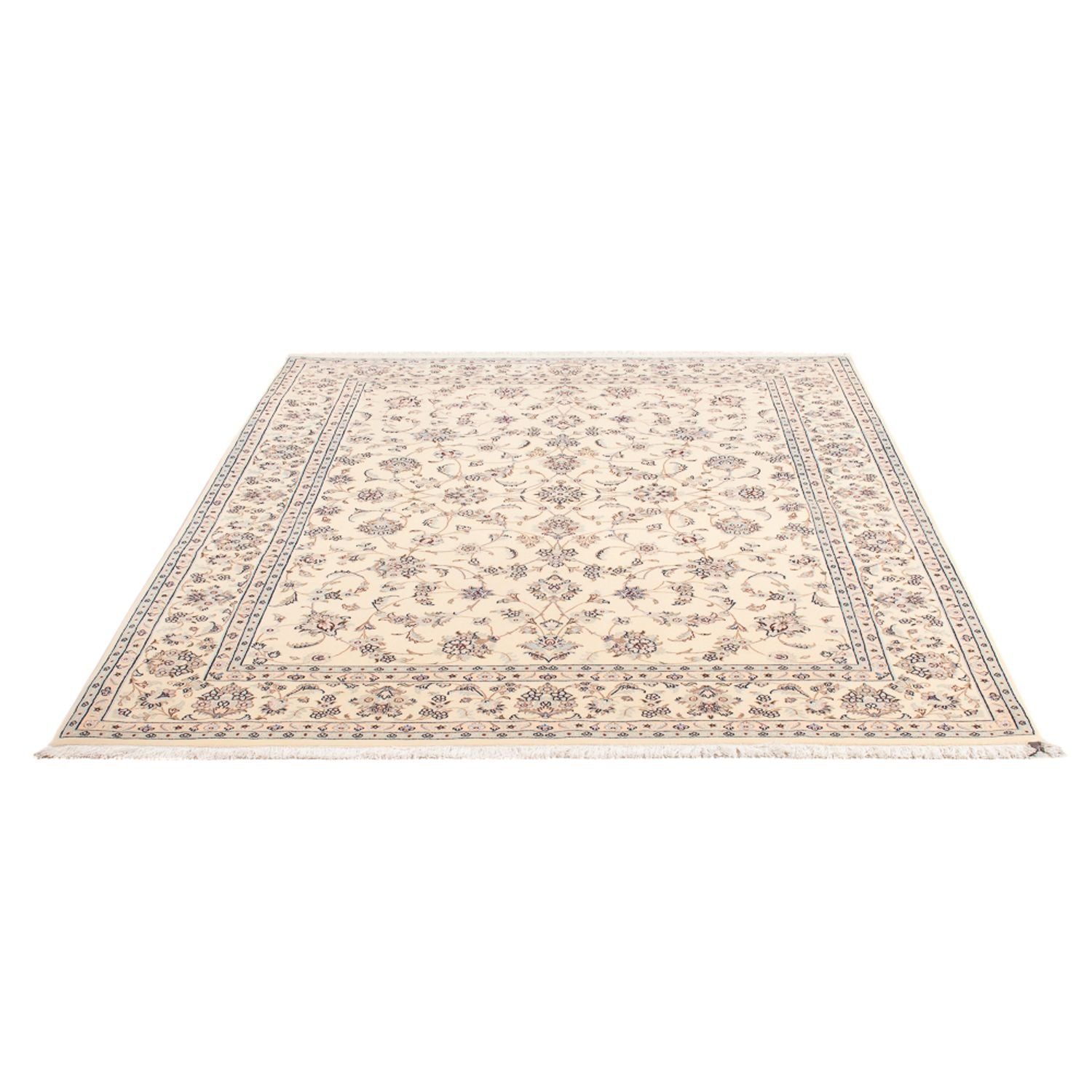 Perserteppich - Nain - Premium - 198 x 150 cm - creme