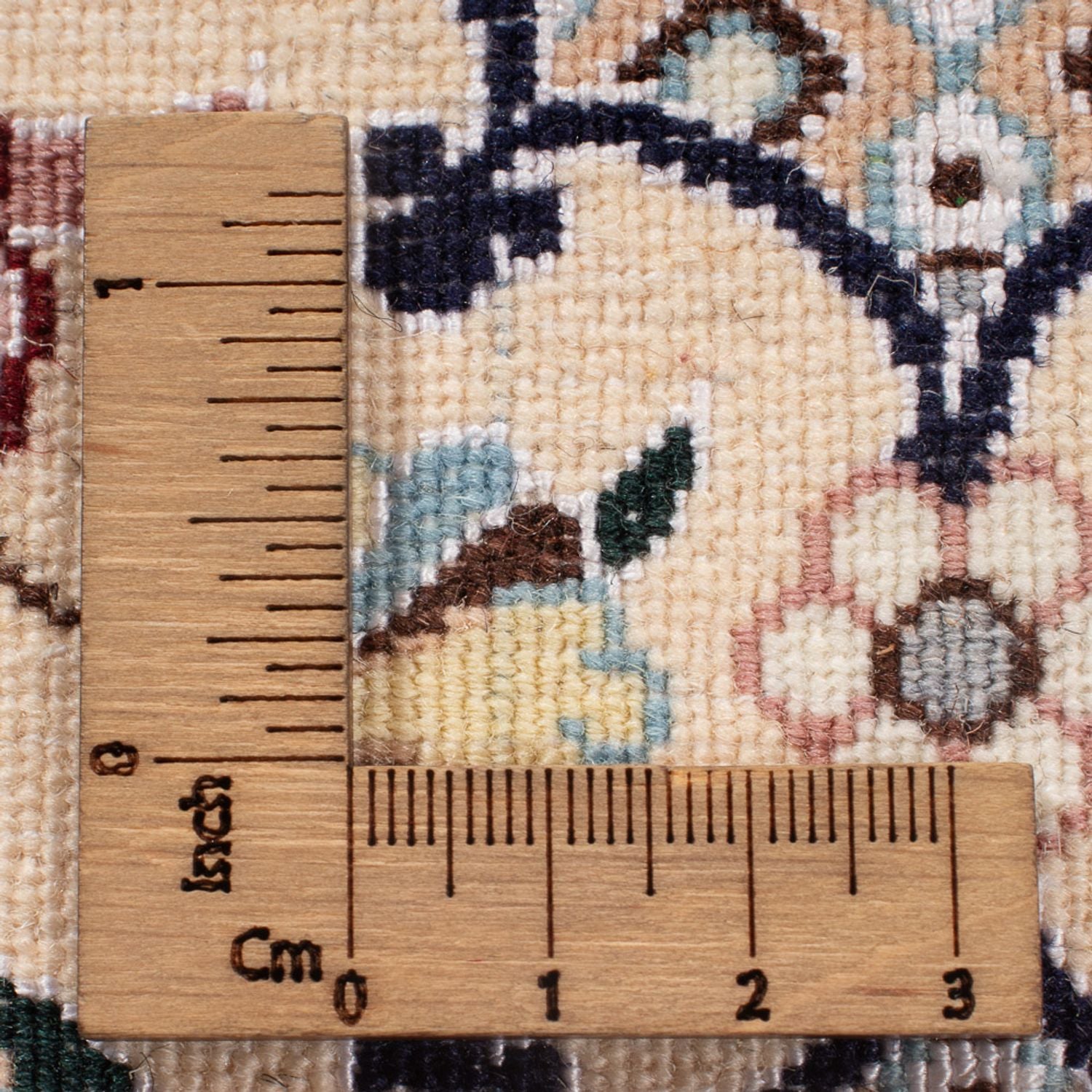 Perserteppich - Nain - Premium - 220 x 148 cm - dunkelblau
