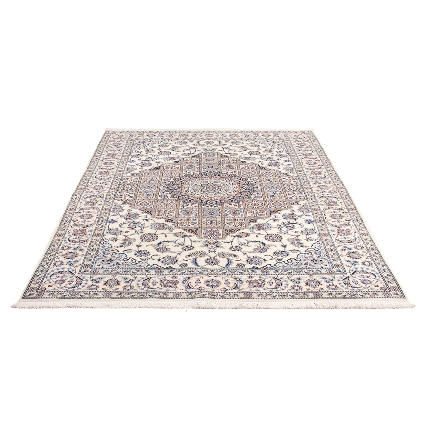 Perserteppich - Nain - Premium - 230 x 152 cm - creme