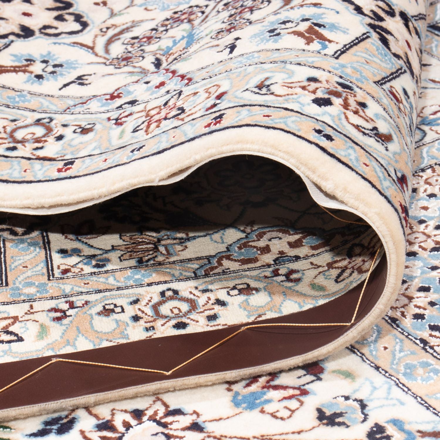 Perserteppich - Nain - Premium - 305 x 208 cm - hellgrau