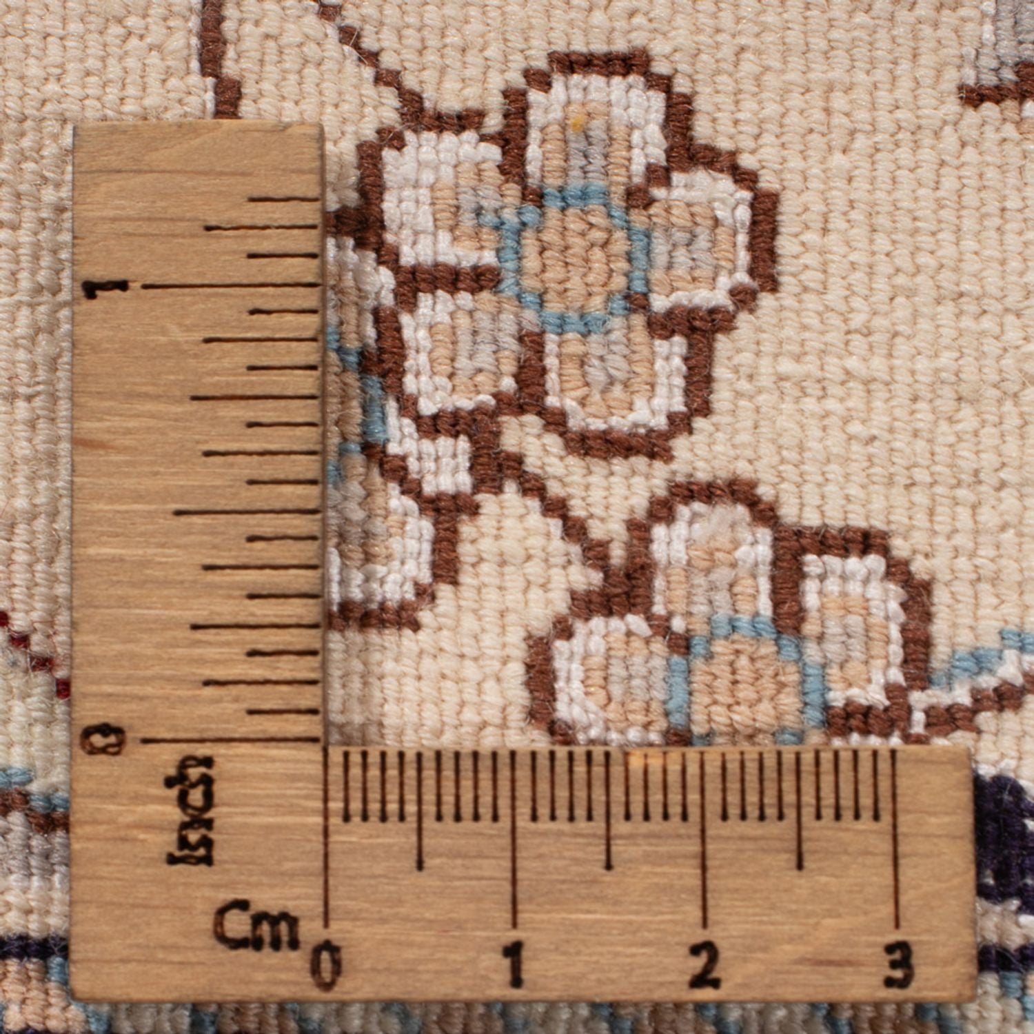Perserteppich - Nain - Premium - 198 x 131 cm - blau
