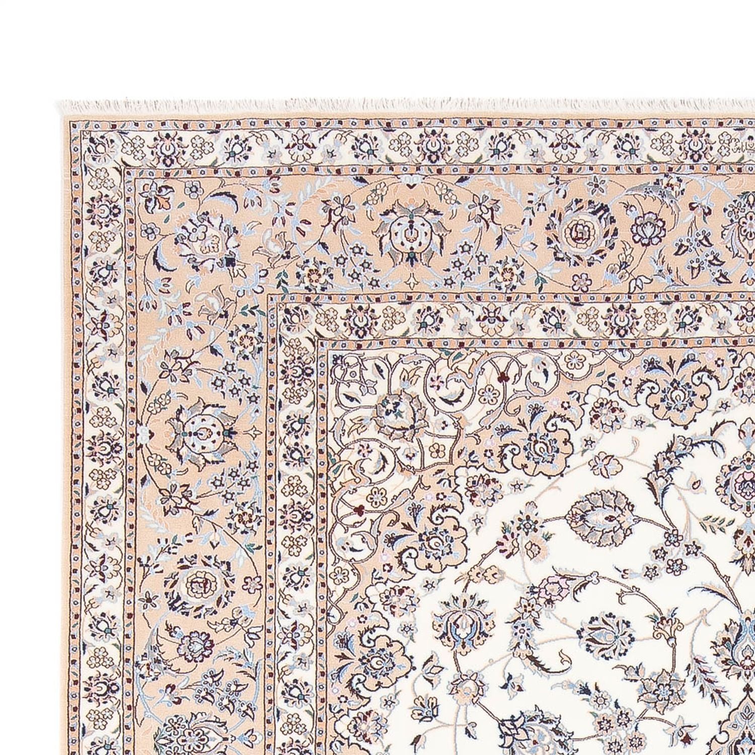 Perserteppich - Nain - Premium - 308 x 210 cm - creme